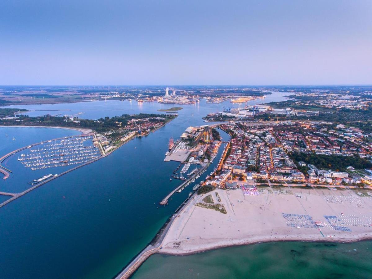 Sonnenschein, direkt am Alten Strom Rostock Exterior foto